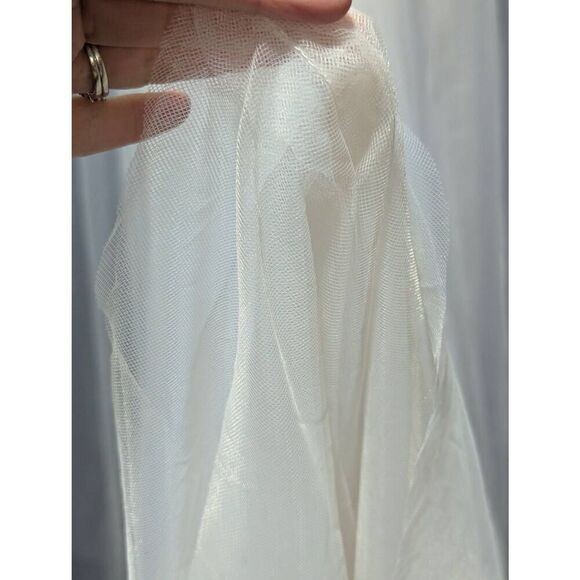 Gretchen's Bridal Gallery Women's Ivory Detachable Bridal Skirt Style Qadira Siz - Picture 7 of 10